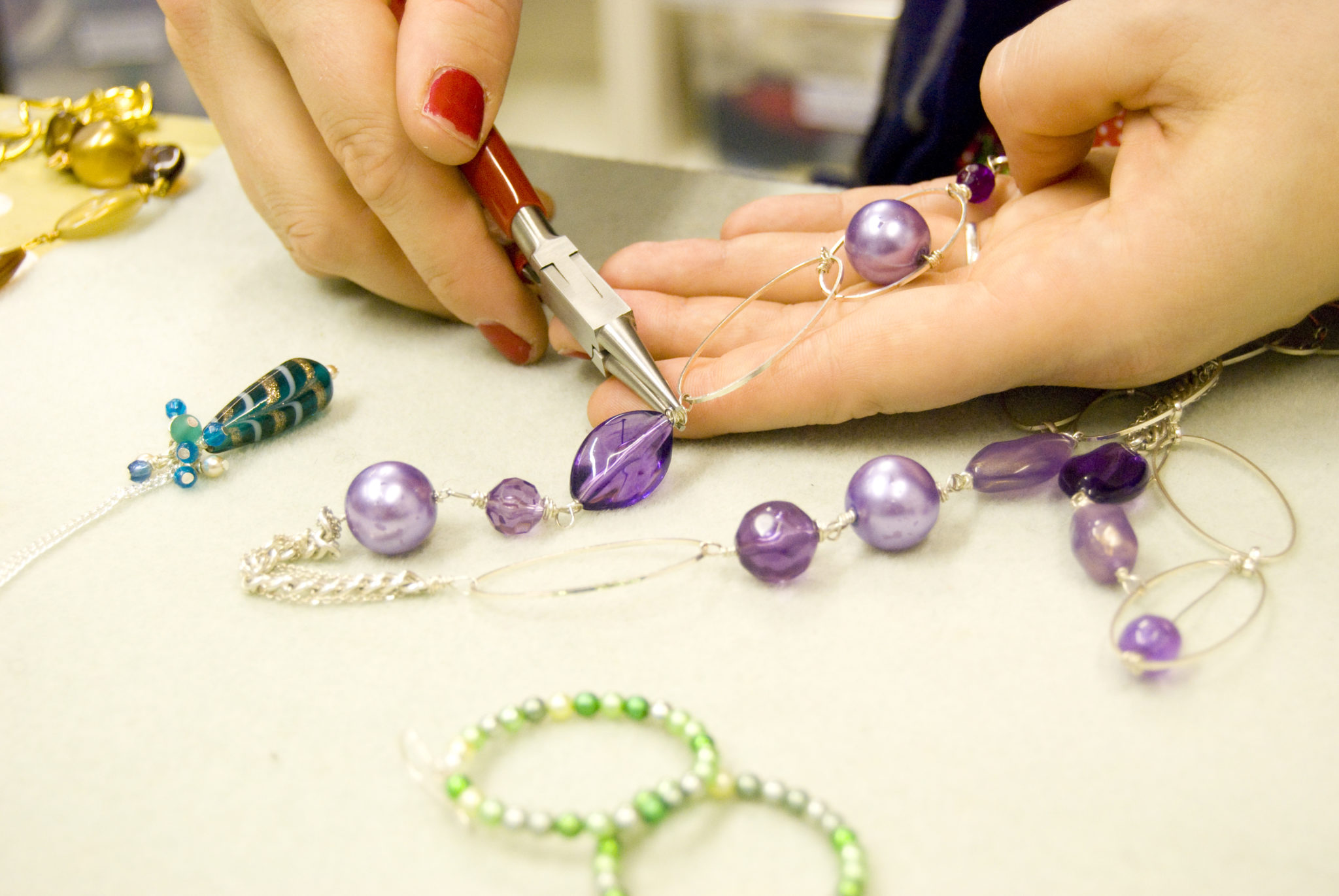 Jewelry bracelets making diy easy stacking make beginner bracelet beginners leather tips stacked beaded cord own simple crocheted hand oneartsymama